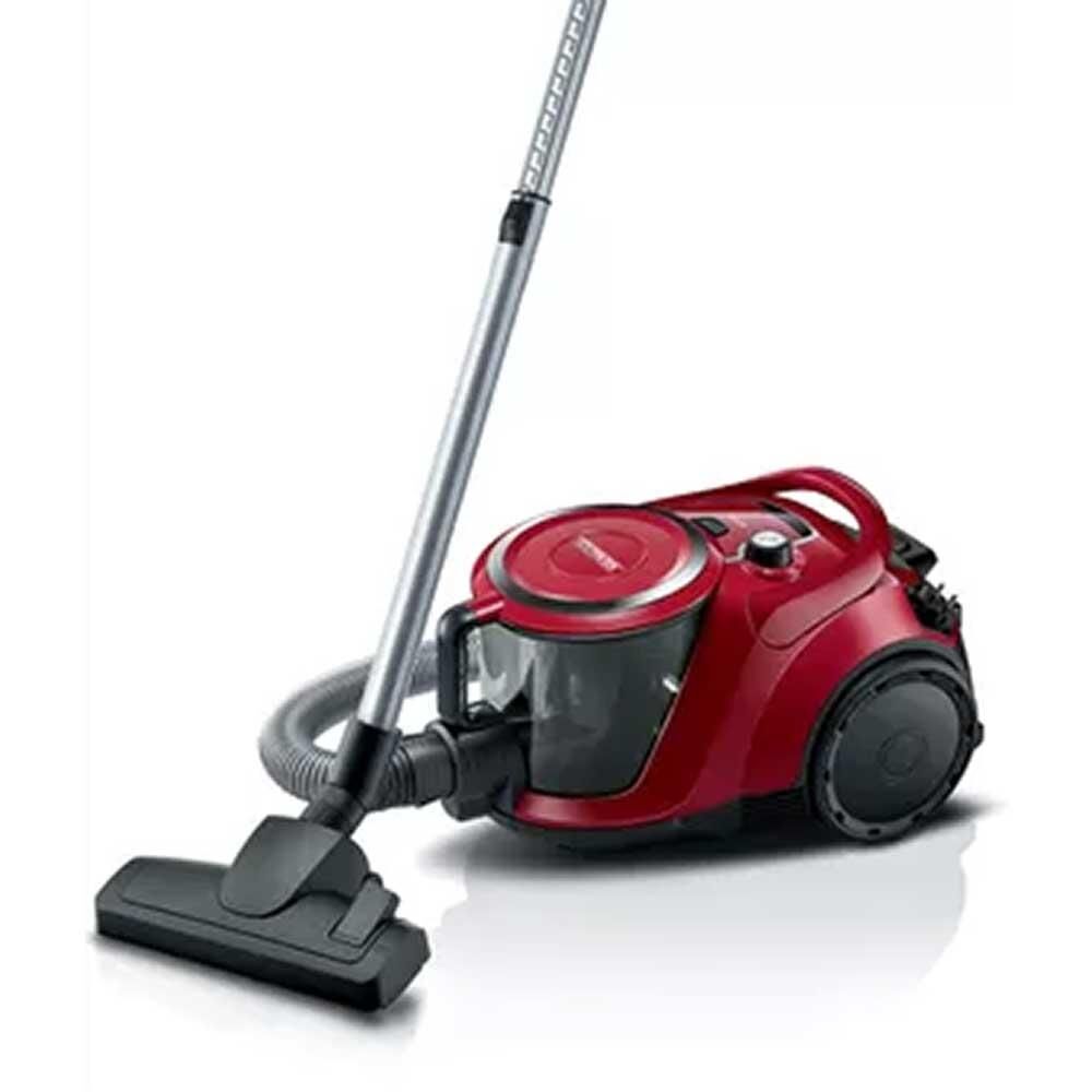 Siemens VSX41A300 iQ500 Toz Torbasız Kırmızı Süpürge