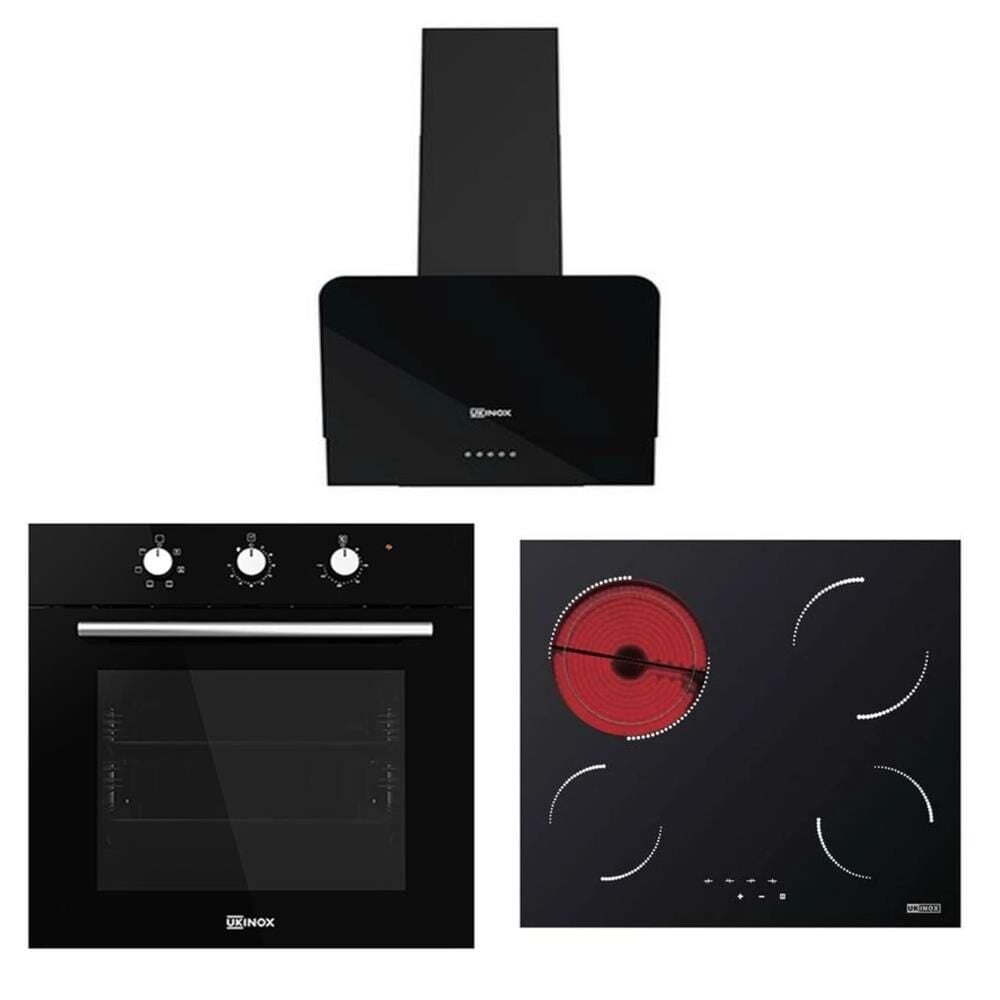 UKINOX SMART EKO SET(Olive 60 , Rubix 10 Elektrikli Ocak, Smart 4600 B Fırın)