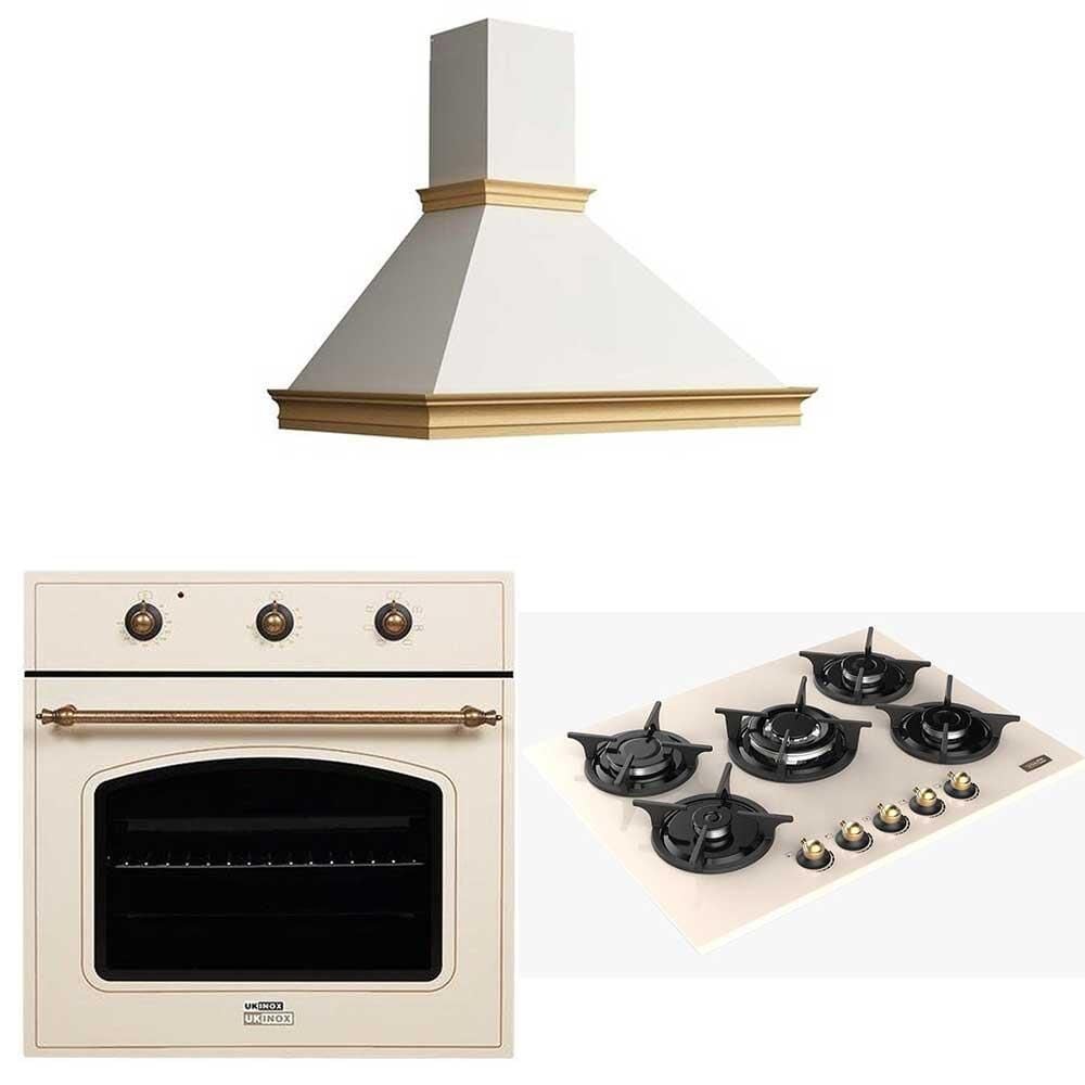 Ukinox Krem Rustik Set (Rose 60 Plus-Diablo 70-Yoga Modern Rustik)