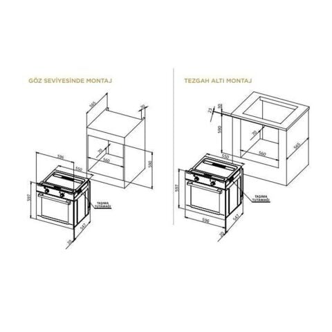 Ukinox Krem Rustik Set (Rose 60 Plus-Diablo 70-Yoga Modern Rustik)