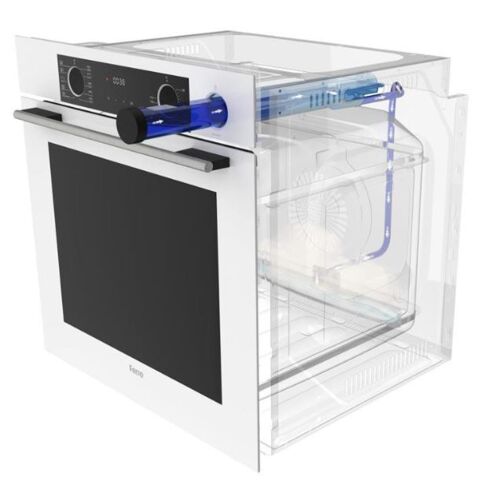 Ferre XE64CS SteamArt FryArt Siyah Buharlı Ankastre Fırın