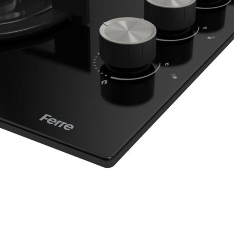 Ferre CS205 Siyah Cam Ankastre Ocak