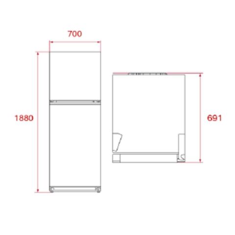 Teka RTF 44750 SS Solo İnoks Buzdolabı