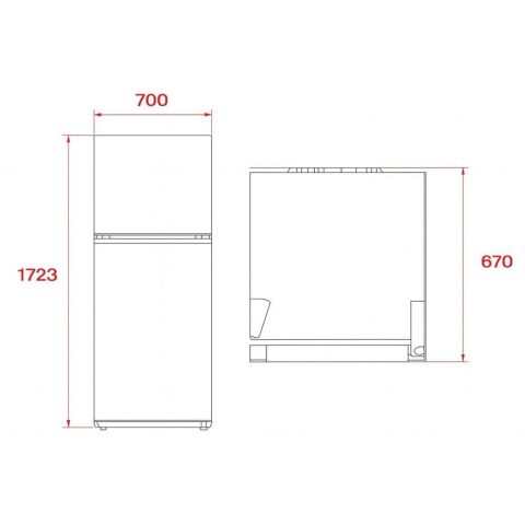 Teka RTF 43750 WH Solo Buzdolabı