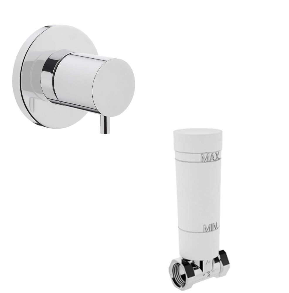 Artema A41458 Ankastre Sıva Üstü Stop Valfi+A41441 Ankastre Stop Valfi Sıva Altı Grubu