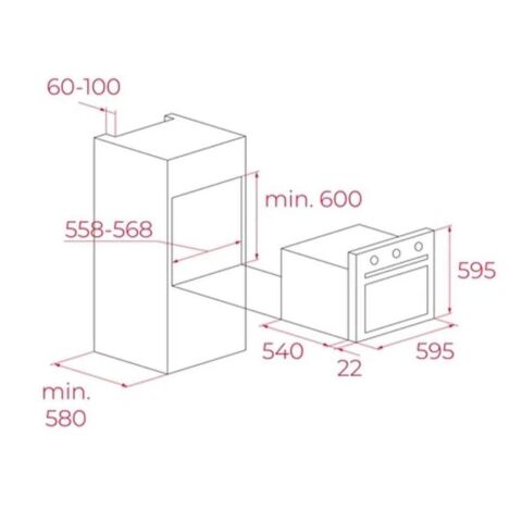 Teka Chef 6 Beyaz Ankastre Set ( HAK 625 BÖREK ŞEFİM WH- GBE 64002 WH - ATV 60 WH )