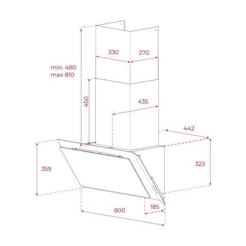 Teka DVI 88-G1 EOS BM İNFİNİTY Davlumbaz