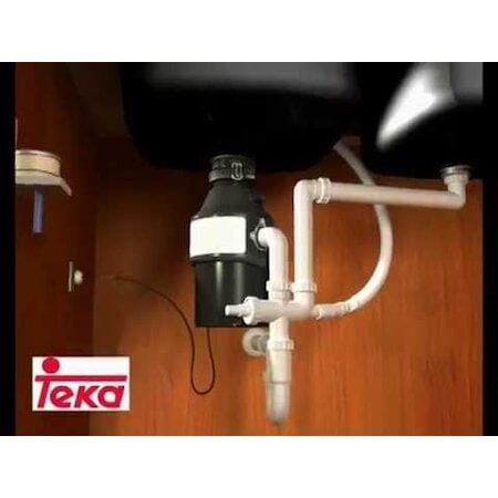 Teka TR-23.1 Mutfak Çöp Öğütücüsü ( Pnomatik Düğmeli )