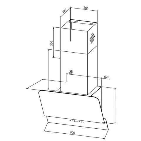 Ukınox Siyah Set (Olive 60 Davlumbaz-Ares 60 Ocak-Matteo Fırın)