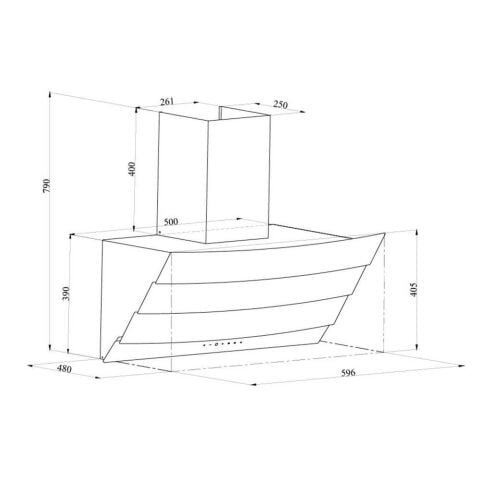 Silverline İndiksyonlu Siyah Ankastre Set ( 3370 Eterno Greentech - IH5445B02 - BO6502B02 )