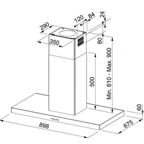 Franke İnox Ankastre Set (FDFPL 905 I XS Ada Tipi Davlumbaz -FRSM 704 Ocak -FSM 86 H XS Fırın)