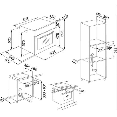 Franke İnox Ankastre Set (FDFPL 905 I XS Ada Tipi Davlumbaz -FRSM 704 Ocak -FSM 86 H XS Fırın)