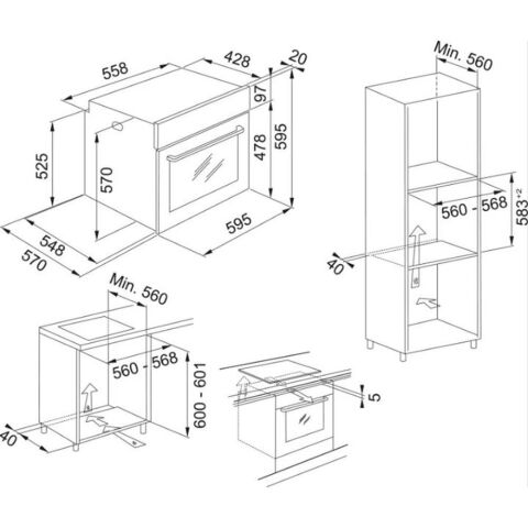 Franke İnox Ankastre Set ( FDFPL 905 I XS Ada Tipi Davlumbaz -FRSM 905 Ocak - FSM 86 H XS Fırın )