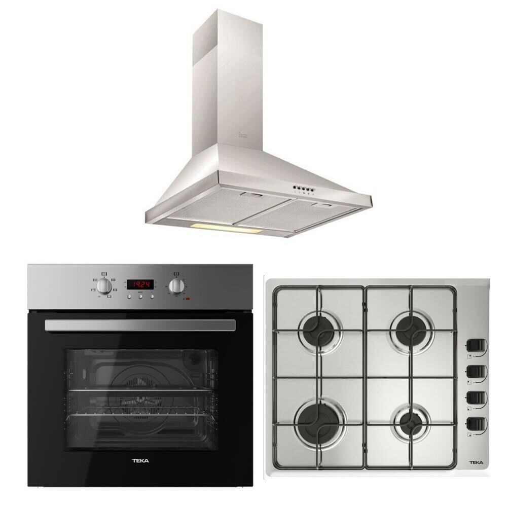 Teka Chef 2 Ankastre Set ( HEB 723 SS - HLX 640 SS - DF 60 )
