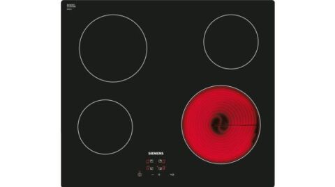 Siemens ET611HE17E Siyah Ankastre Vitroseramik Elektrikli Ocak