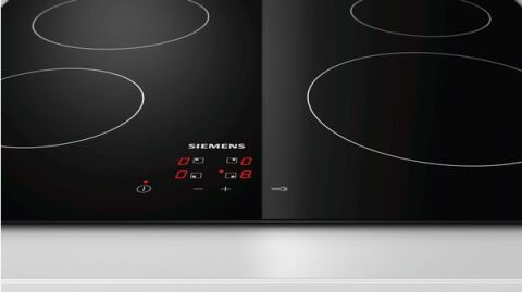 Siemens ET611HE17E Siyah Ankastre Vitroseramik Elektrikli Ocak