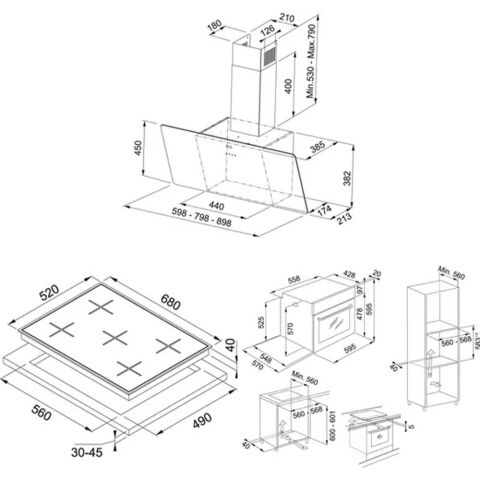 Franke 4lü Beyaz Ankastre Set (FPJ 615 V WH/SS - FHNS 705 WH - FMA 86 H WH - FDW 614 D6P)