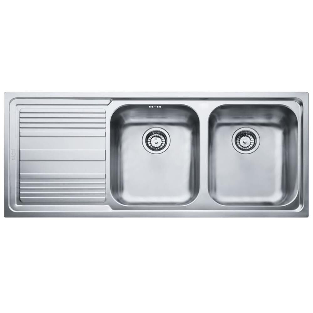 Franke LLX 621 Sol Damlalıklı 116 CM Çelik  Evye