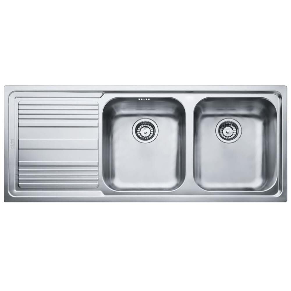 Franke LLX 621 Sol Damlalıklı 116 CM Çelik  Evye