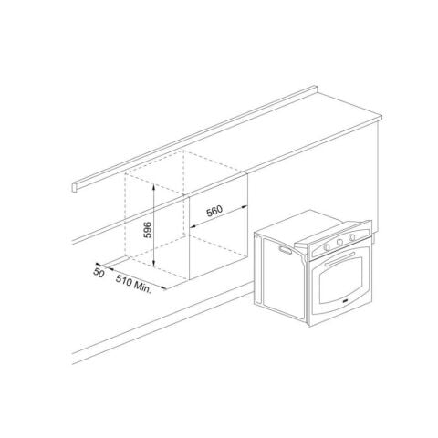 Franke FCO 86 H Krem Rustik Ankastre Fırın