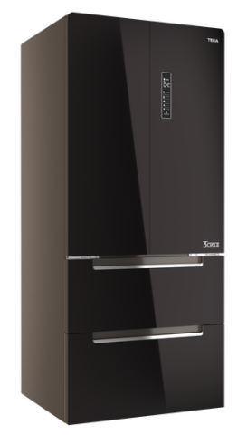 Teka RFD 77820 GBK Çekmeceli Gardırop Tipi Solo Siyah Buzdolabı
