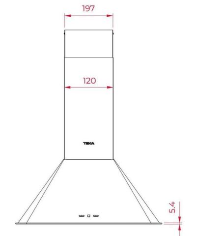 Teka DOS 60.2 VN BEJ Davlumbaz