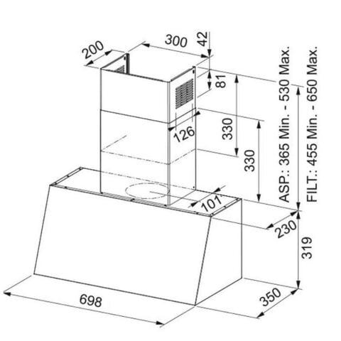 Franke Classıc Line Rustik Ankastre Set (FCO 86 H Fırın  FCH 755 4G TC PW C Ocak FCO 70 PW Davlumbaz)