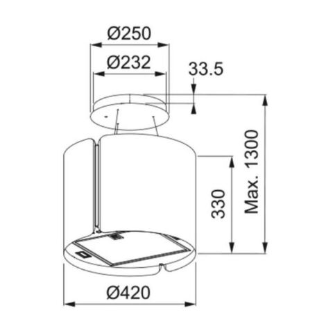 Franke Maris Black İsland Set 1 (FSMS F42 BK Ada Davlumbaz FMA 654 I Ocak FMA 86 H BK Fırın)