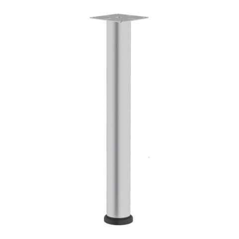 Hafele Alden 42 Mobilya Ayağı Gümüş Gri 42X300 mm