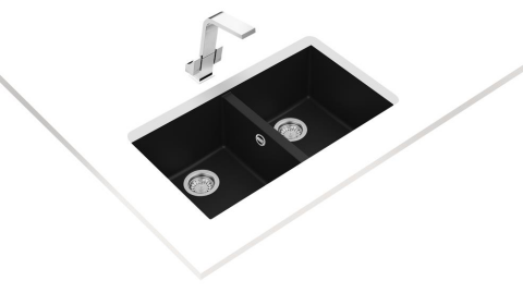 Teka Square 760 Tg Siyah Granit Eviye