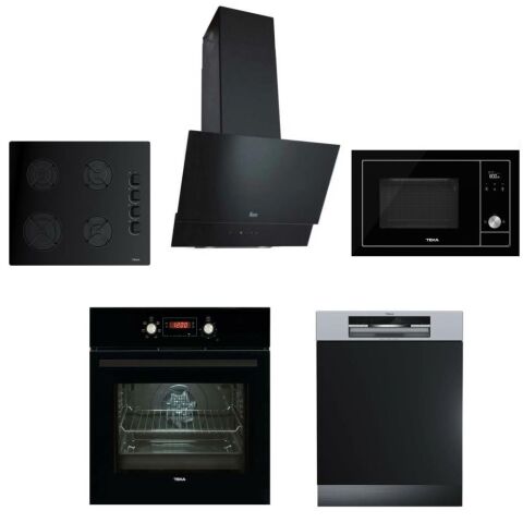 Teka Siyah Ankastre Set ( ATV 60 - GBE 64002 - HAK 625 -ML 8200 BIS-DSI 46750)