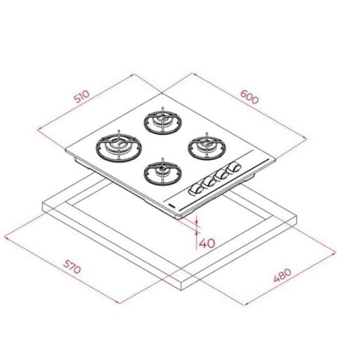 Teka Siyah Ankastre Set ( ATV 60 - GBE 64002 - HAK 625 -ML 8200 BIS-DSI 46750)