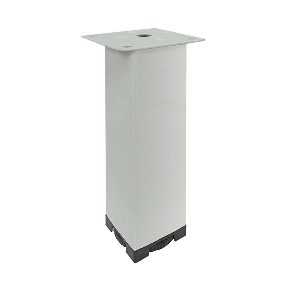 Hafele Ares II 40 Mobilya Ayağı Gümüş Gri 40X100 MM