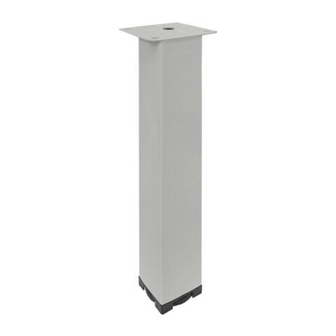Hafele Ares II 40 Mobilya Ayağı Gümüş Gri 40X150 MM