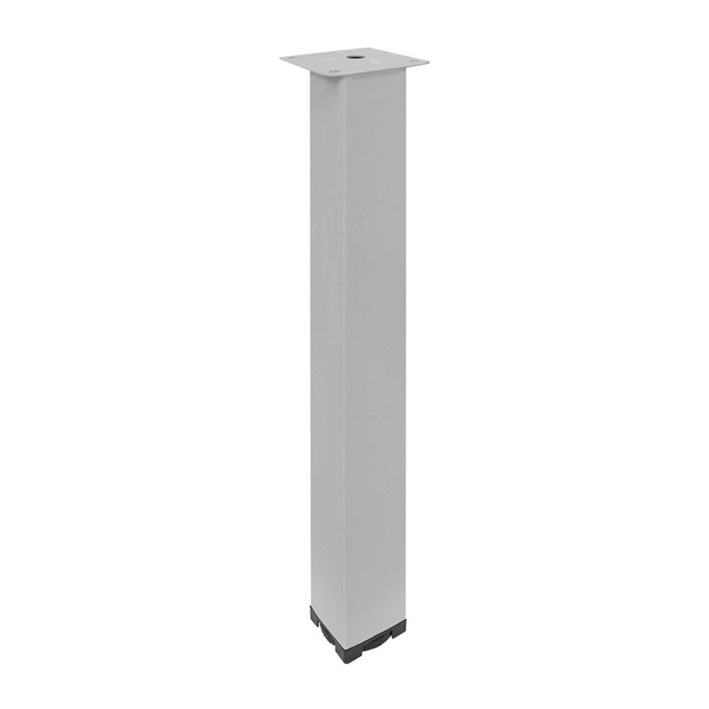 Hafele Ares II 40 Mobilya Ayağı Gümüş Gri 40X200 MM