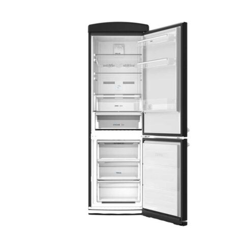 Teka RBF 78615 RTR Country Siyah Buzdolabı