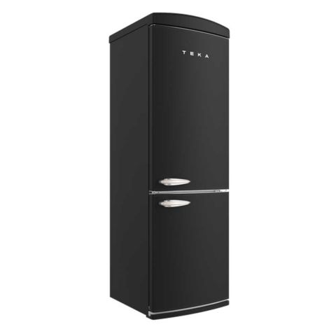 Teka RBF 78615 RTR Country Siyah Buzdolabı