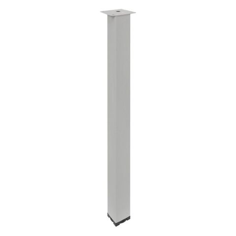 Hafele Ares II 40 Mobilya Ayağı Gümüş Gri 40X300 MM