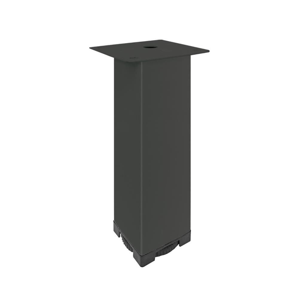 Hafele Ares II 40 Mobilya Ayağı Mat Siyah 40X100 MM