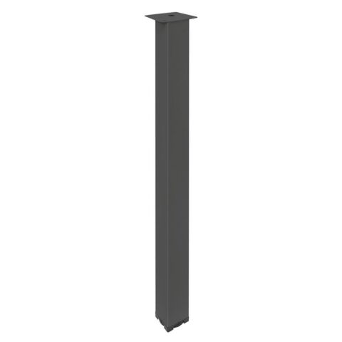 Hafele Ares II 40 Mobilya Ayağı Mat Siyah 40X300 MM