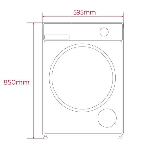 Teka D 209C W TR 9 Kg Kurutma Makinesi
