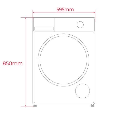 Teka D 209C W TR 9 Kg Kurutma Makinesi