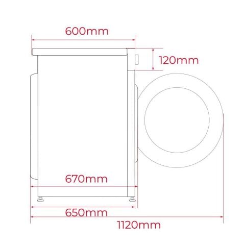 Teka D 209C W TR 9 Kg Kurutma Makinesi