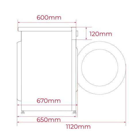 Teka D 209C W TR 9 Kg Kurutma Makinesi