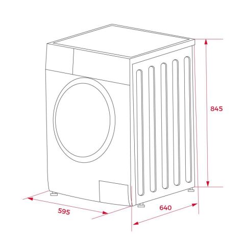 Teka SHK 81031 10 Kg Kurutma Makinesi