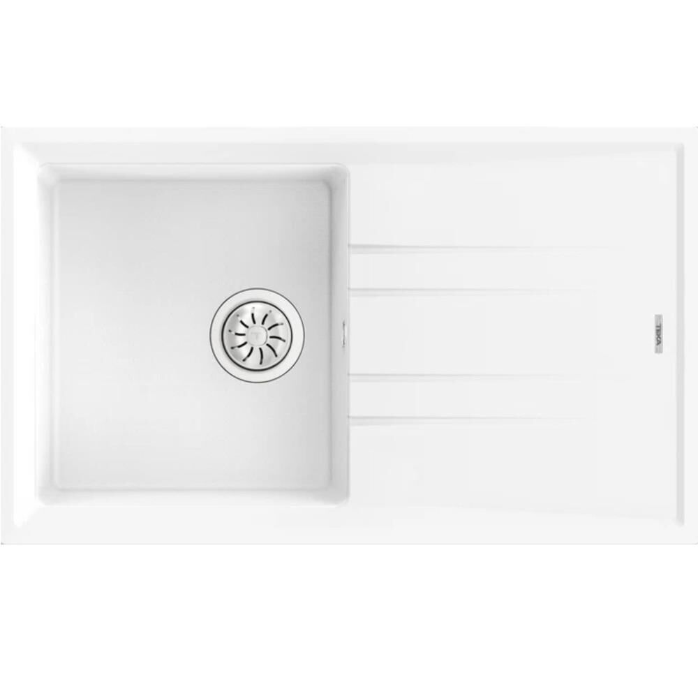 TEKA STONE 50 B-TG Beyaz Granit Evye