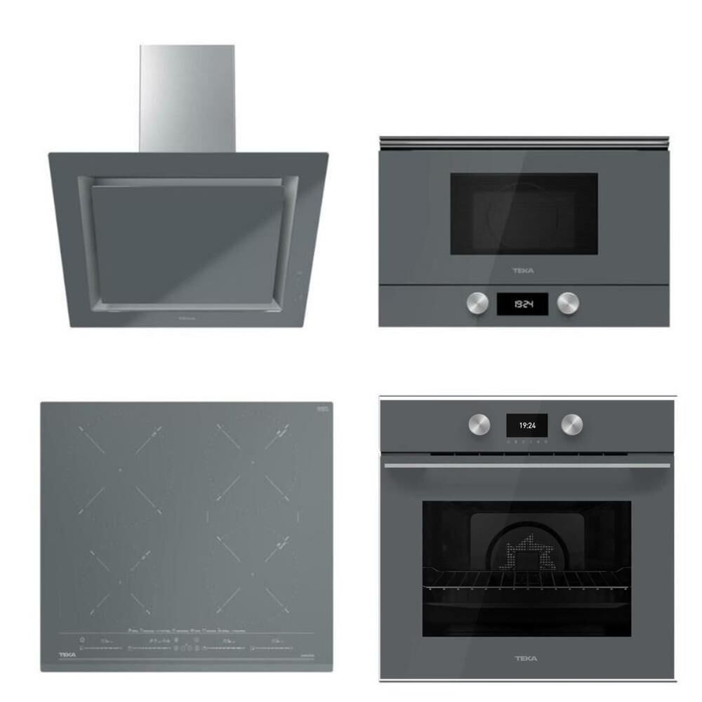 Teka Urban Serisi Gri Set(  DLV 68660- IZC 64630-HLB 8600 ST - ML 8220 BIS )