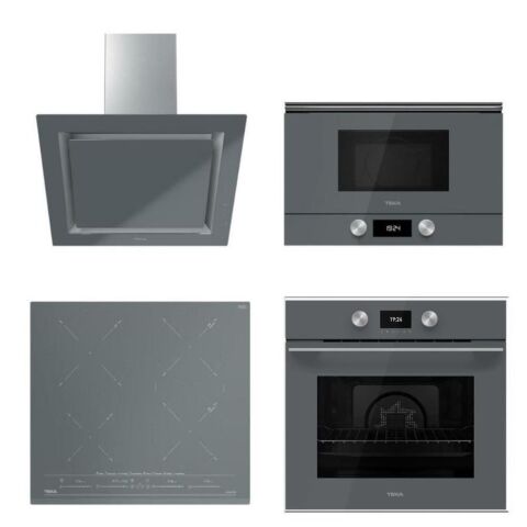 Teka Urban Serisi Gri Set(  DLV 68660- IZC 64630-HLB 8600 ST - ML 8220 BIS )