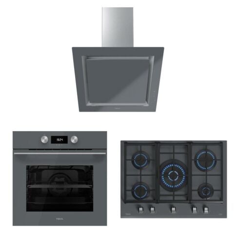 Teka Urban Serisi Gri Set( HLB 8400 ST - GZC 75330 - DLV 68660 )