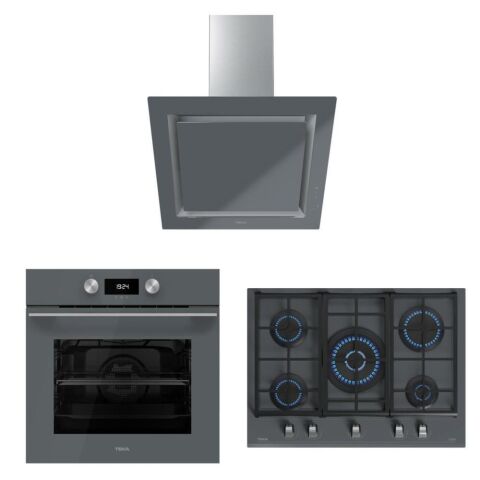 Teka Urban Serisi Gri Set( HLB 8400 ST - GZC 75330 - DLV 68660 )